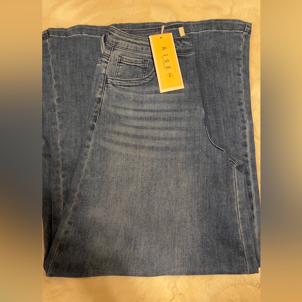 Risen Jeans Wide Flare Jeans